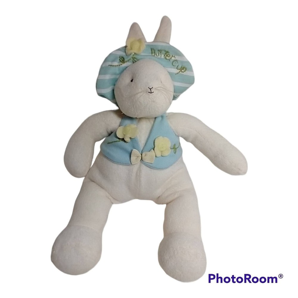 Hallmark Bunnies By The Bay  Buttercup Plush EASTER BUNNY  2002 13" Stuffed